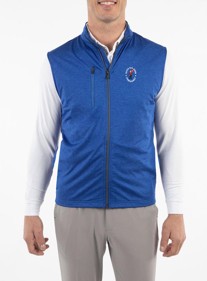 124th U.S. Open Men's Bobby Jones Jersey Zip-Front Gamer Vest Same Day Delivery