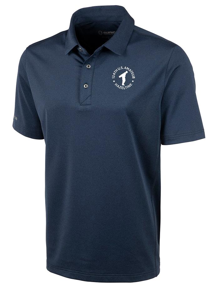 Bobby Jones 124th U.S. Amateur Men's Sunice Fynn Body Mapping Knit Polo Free shipping