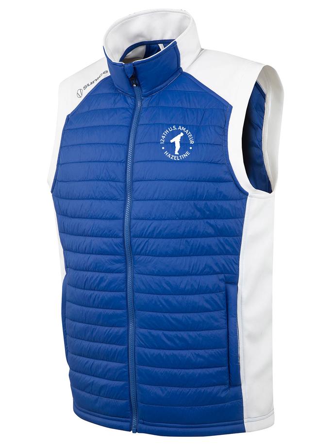 Bobby Jones 124th U.S. Amateur Men's Sunice Hamilton Thermal Hybrid Vest Same Day Delivery