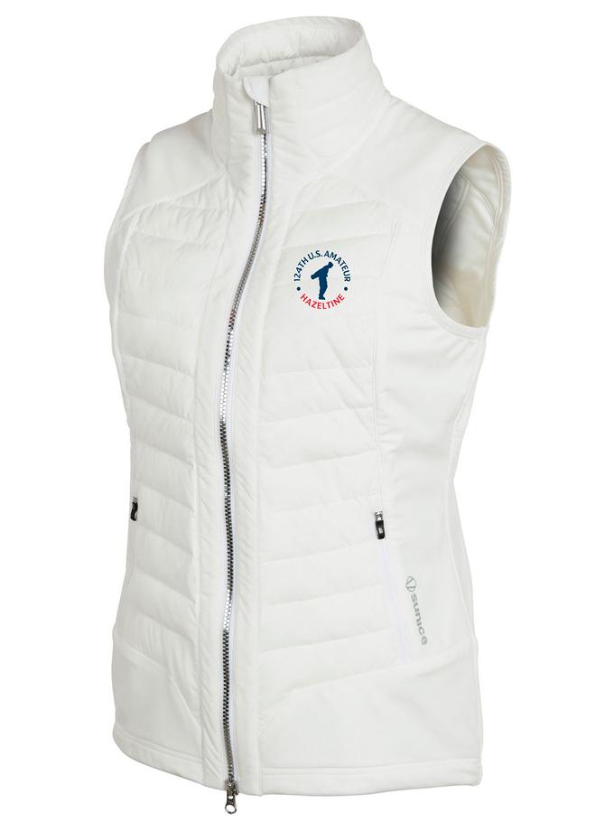 Bobby Jones 124th U.S. Amateur Sunice Women's Lizzie Quilted Thermal Vest Best Buy