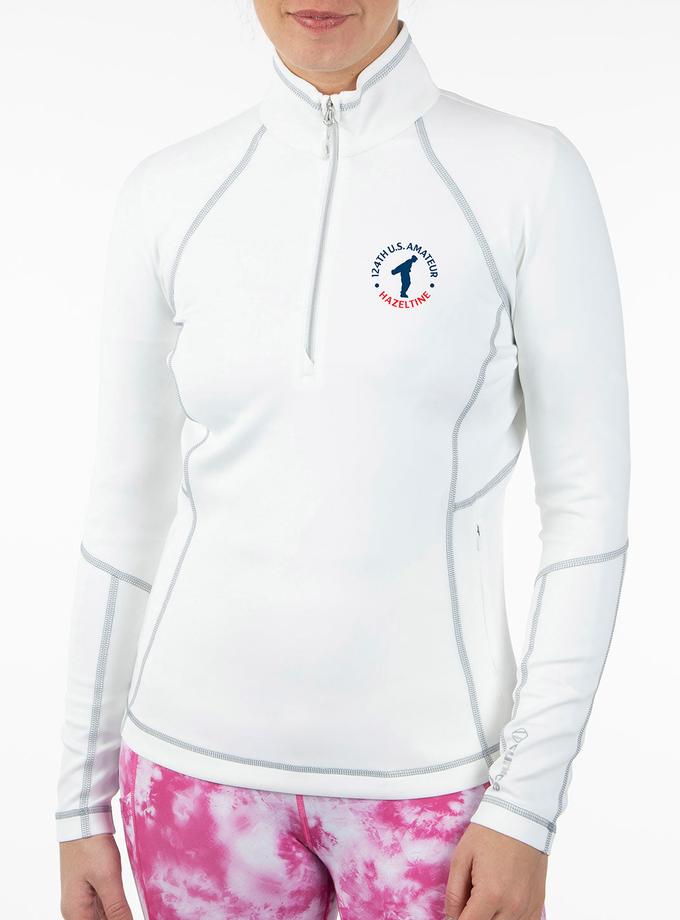 Bobby Jones 124th U.S. Amateur Women's Sunice Maddy 2.0 Quarter-Zip Knit Pullover Best Buy