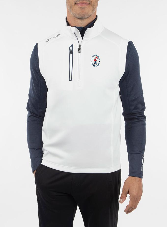 Bobby Jones 124th U.S. Open Sunice Men's Axel Lightweight Stretch Half-Zip Vest High Quality