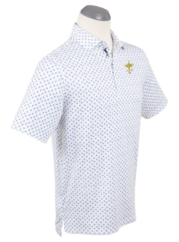 Bobby Jones 1927 Ryder Cup Performance Golf Cart Print Polo Best Price