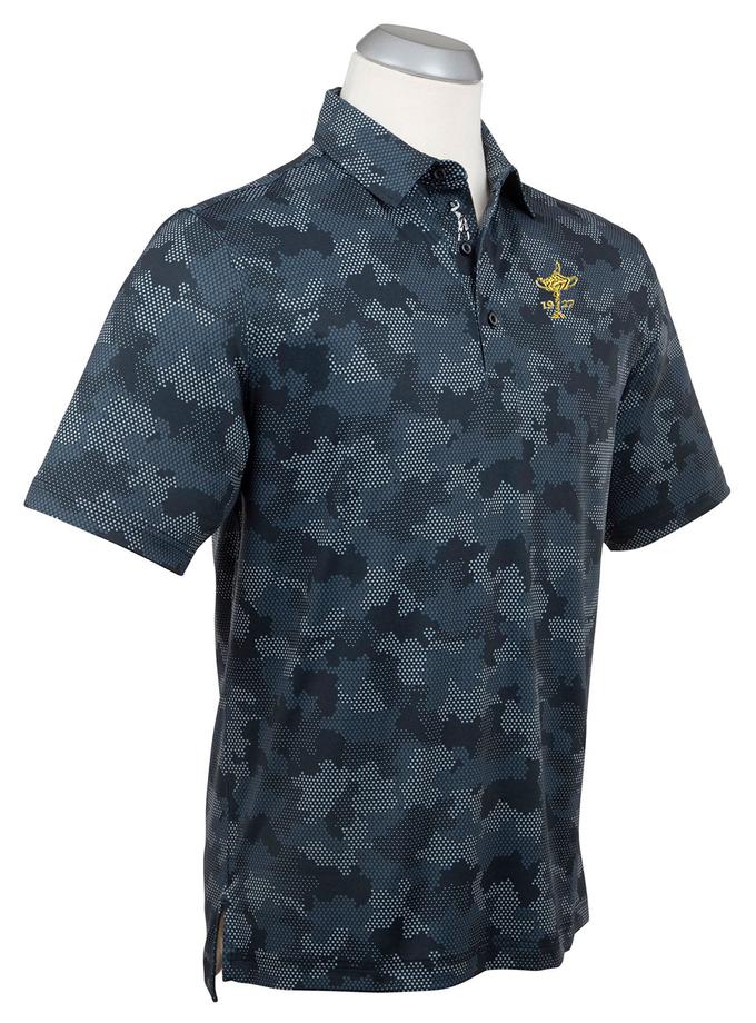 Bobby Jones 1927 Ryder Cup Performance Jersey Armed Forces Camo Print Polo Free shipping