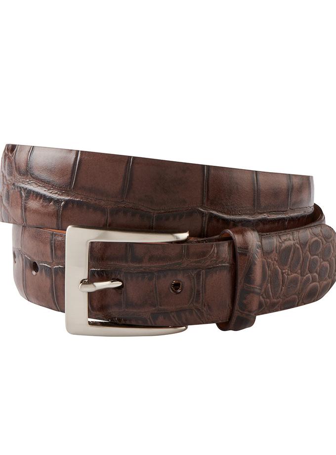 Bobby Jones Embossed Croc Calf Belt Best Price