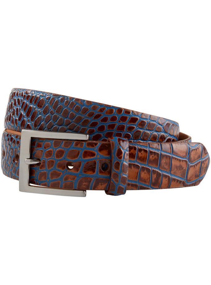 Bobby Jones Embossed Croc Calf Belt Best Price