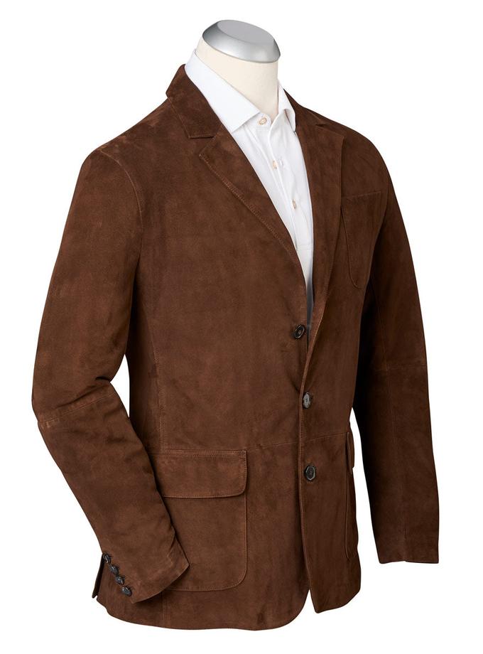 Bobby Jones Franklin Suede Travel Jacket Free shipping