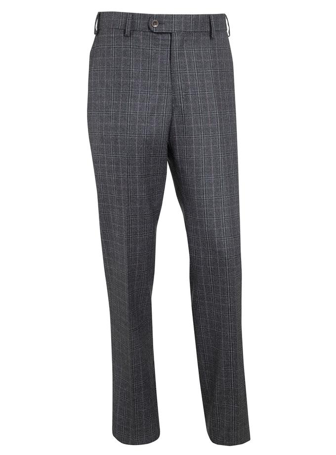 Bobby Jones Heritage Flat Front Super 130s Check Pant Best Price