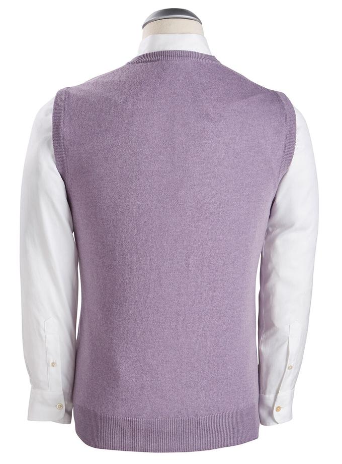 Bobby Jones Heritage Italian 100% Cashmere V-Neck Vest Free shipping