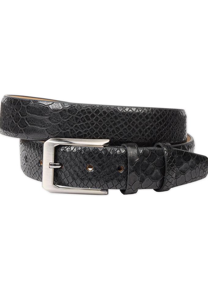 Bobby Jones Mock Python Calf Skin Belt Free shipping