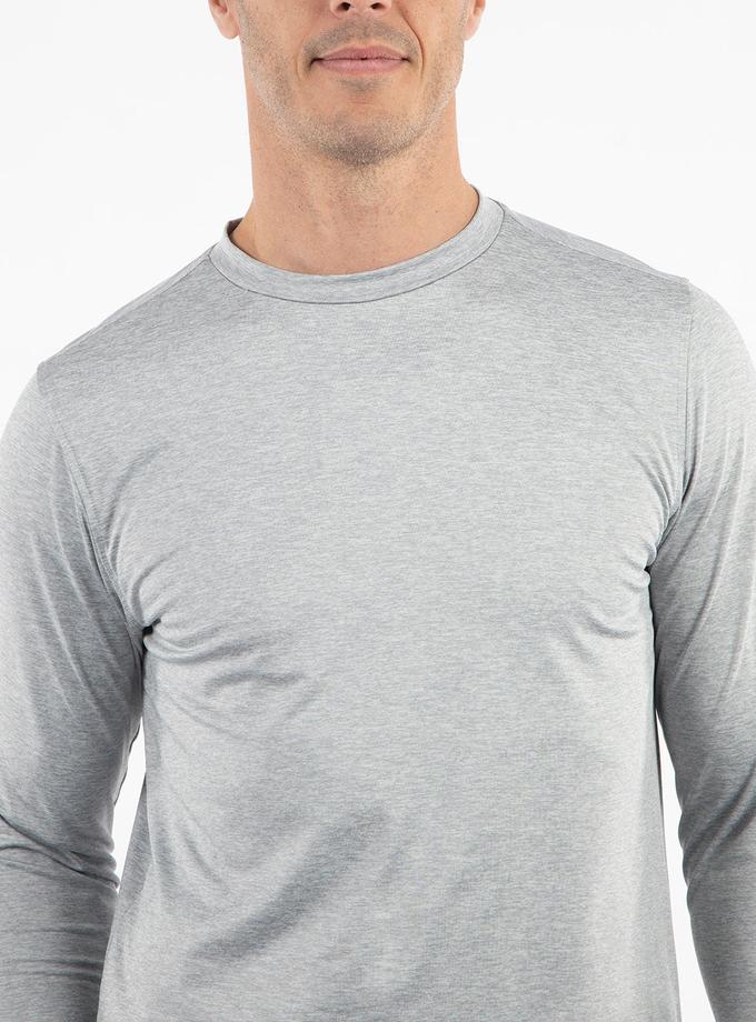 Bobby Jones Performance Brushed-Back Stretch Long-Sleeve Gamer Jersey Same Day Delivery