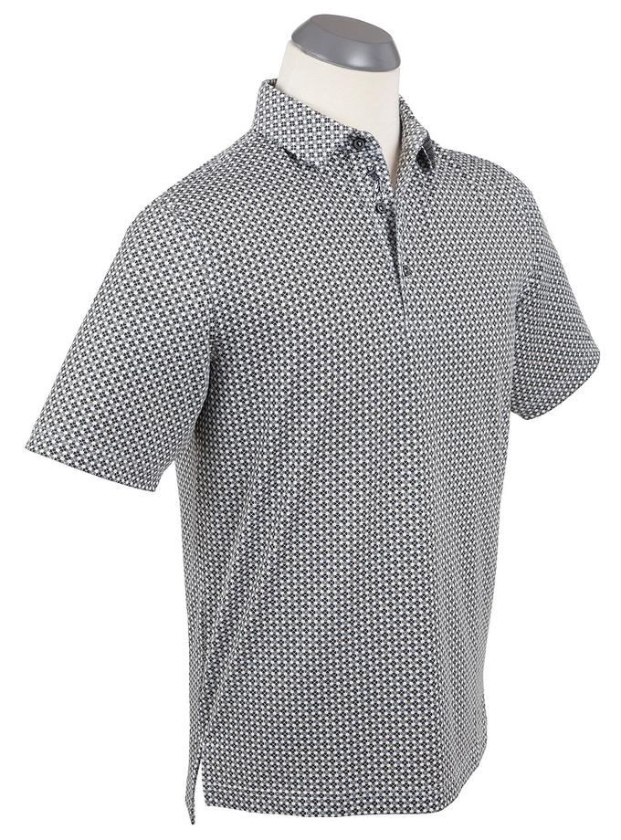 Bobby Jones Performance Clover Gingham Print Polo Best Buy