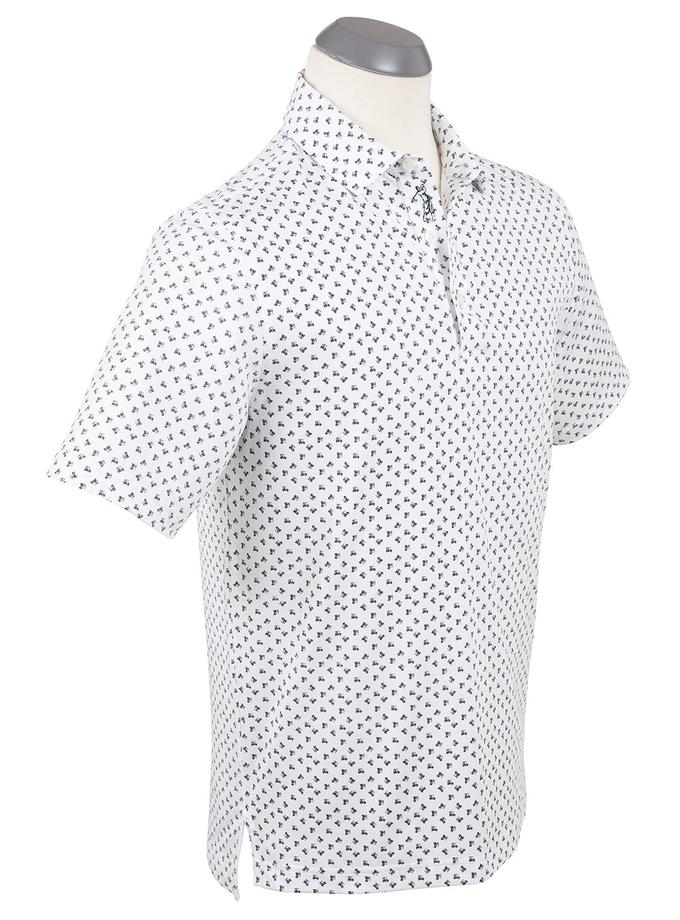 Bobby Jones Performance Golf Cart Print Polo Same Day Delivery