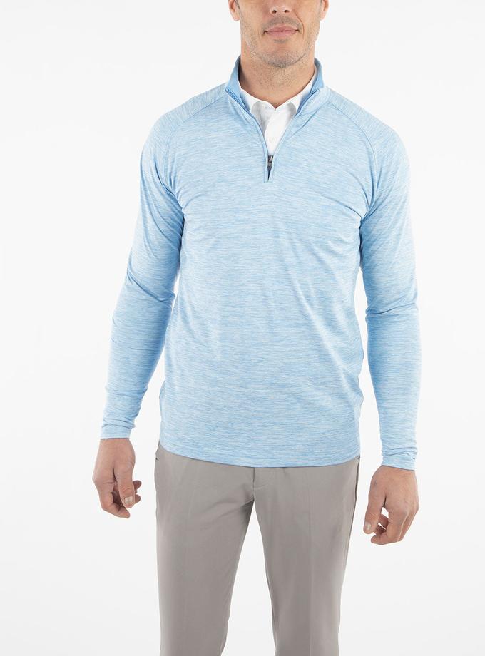 Bobby Jones Performance Raglan Sleeve Quarter-Zip Athletic Pullover New Arrival