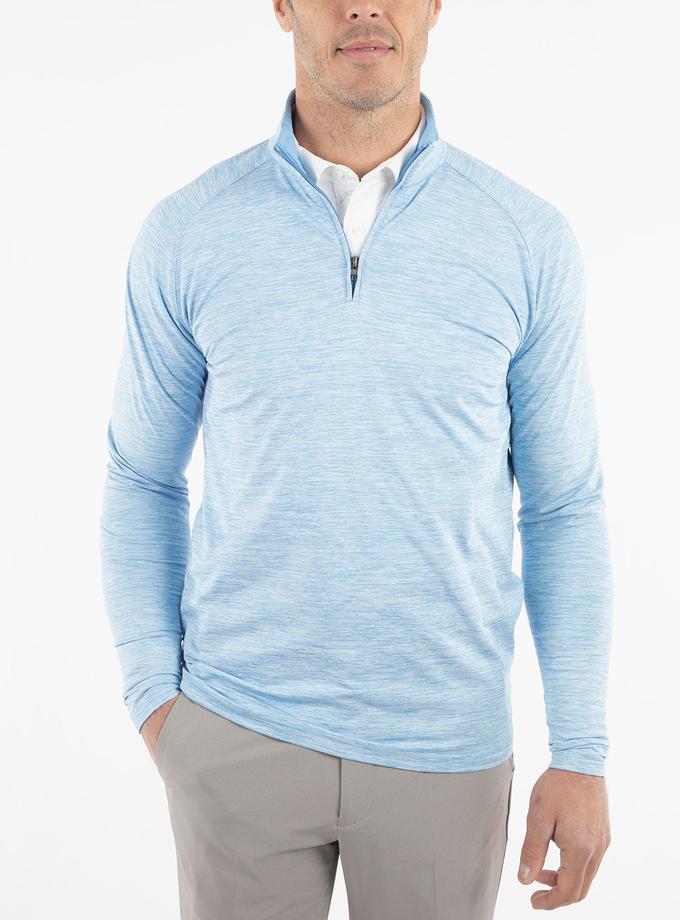 Bobby Jones Performance Raglan Sleeve Quarter-Zip Athletic Pullover New Arrival