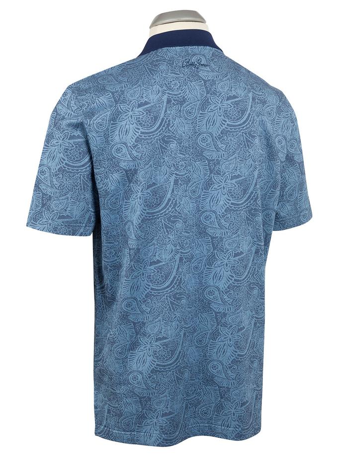 Bobby Jones Signature Airdrie Floral Jacquard Mercerized Cotton Polo Best Price