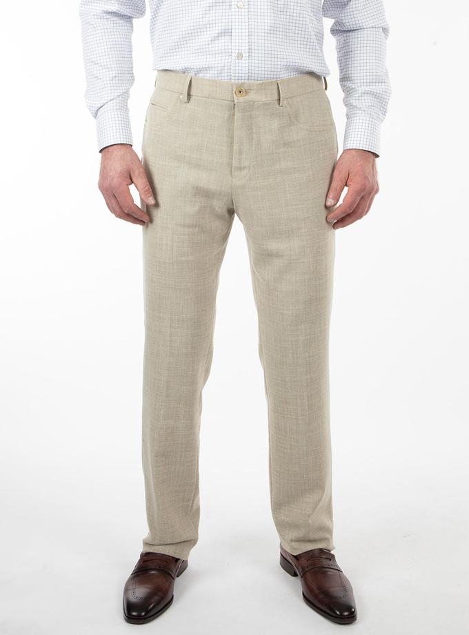 Bobby Jones Signature Bi-Stretch Performance Linen 5-Pocket Pants Same Day Delivery