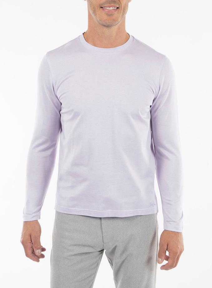 Bobby Jones Signature Cotton Knit Long-Sleeve Cabana Tee Shirt Best Seller