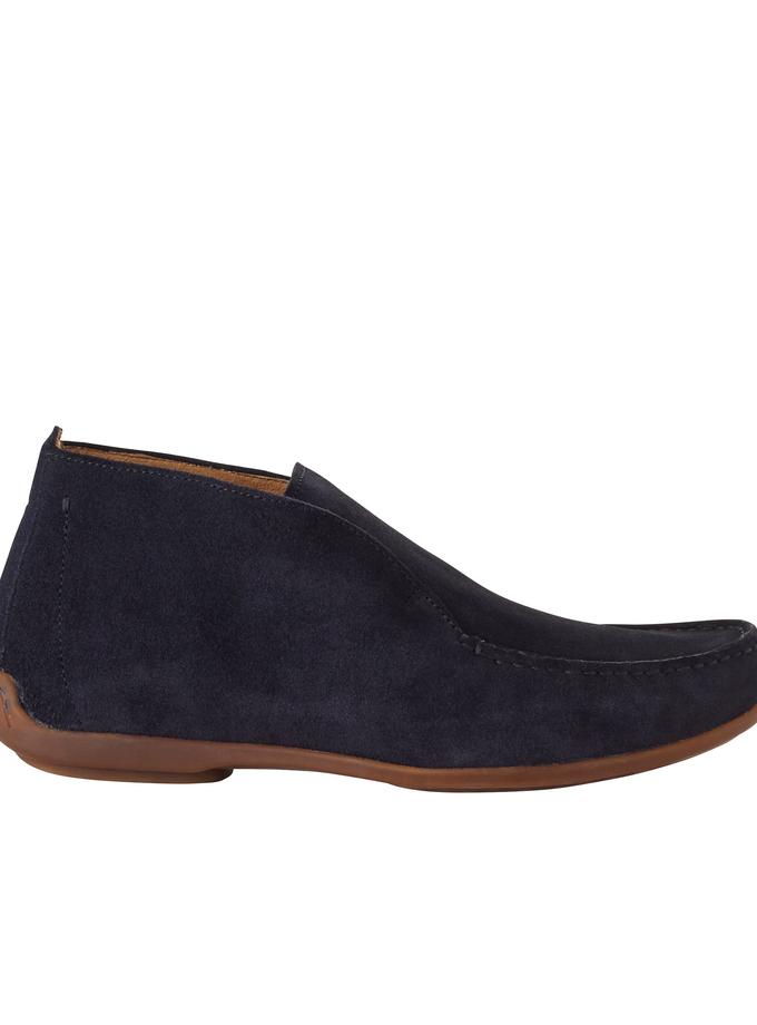 Bobby Jones Trask Bendale Slip-on Shoe - Navy Suede High Quality