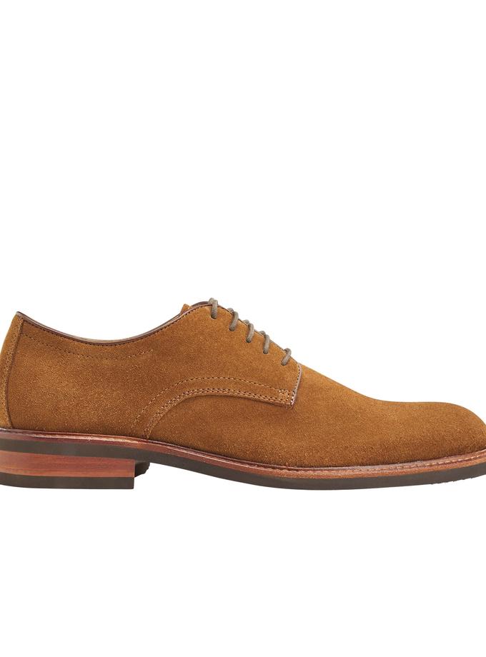 Bobby Jones Trask Landry English Suede Oxford - Snuff New Arrival